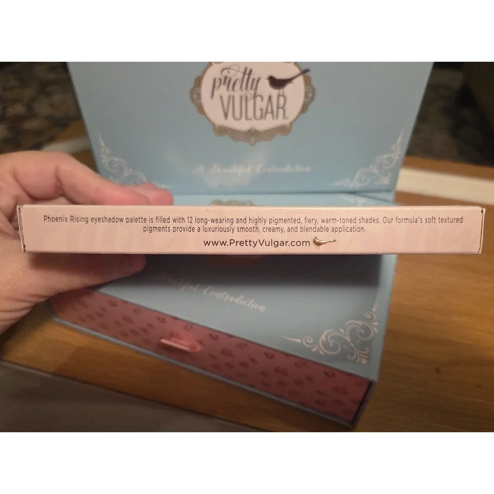 Pretty Vulgar PHOENIX RISING Eyeshadow Palette NIB Warm Shades Discontinued